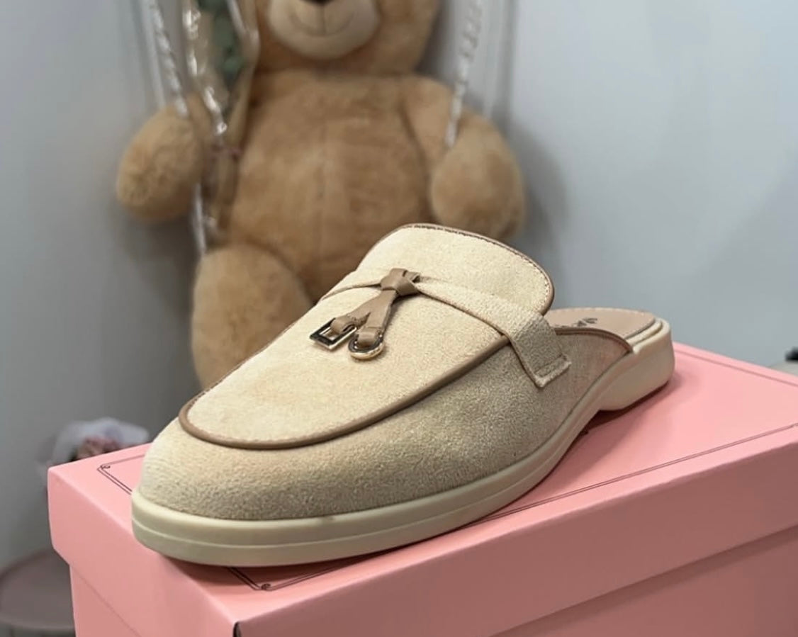 DESTOCKAGE - Mules Beige