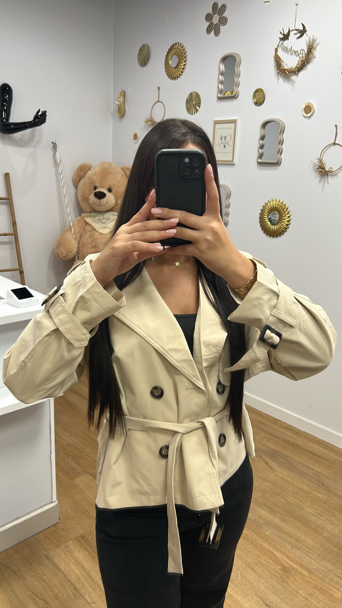 Trench Court Femme “Frenchy”