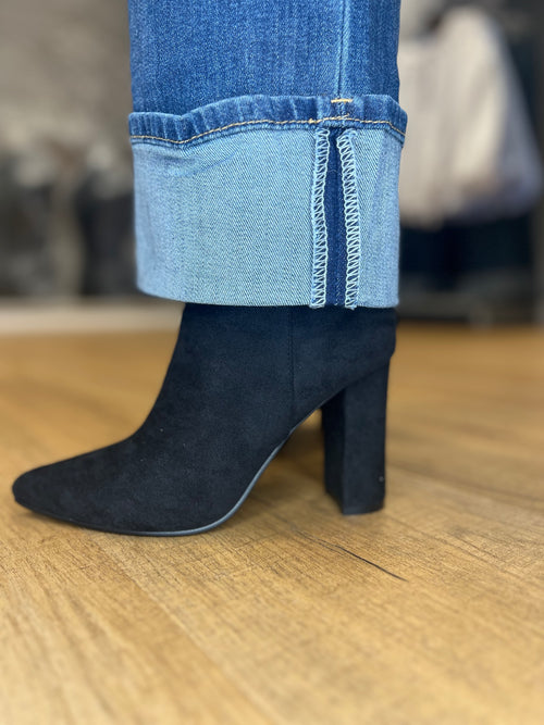 Bottines à Talon Carré – Élégance & Maintien