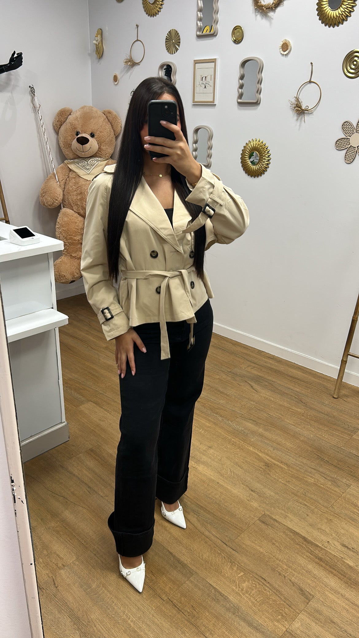 Trench Court Femme “Frenchy”