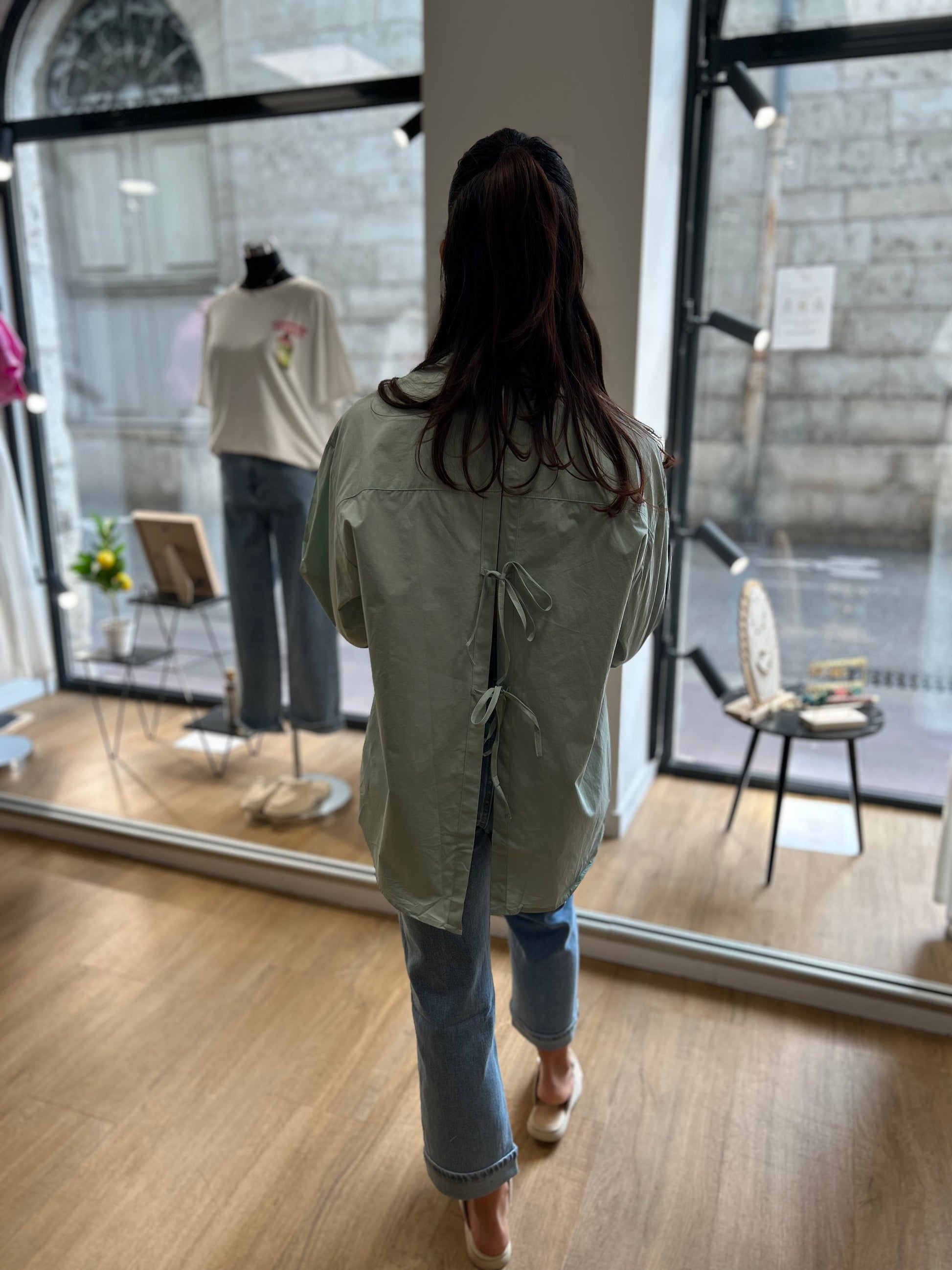 Chemise noeuds dans le dos - DESTOCKAGE