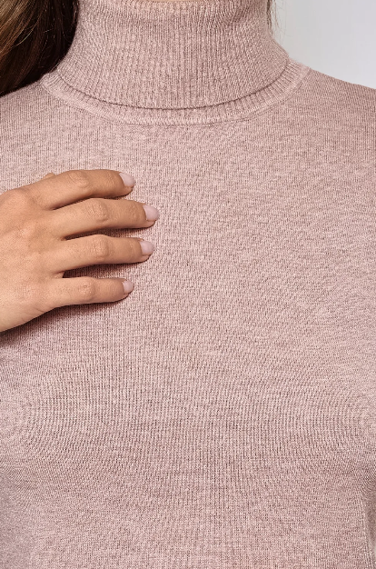 Pull col roulé – Plusieurs coloris maille douce