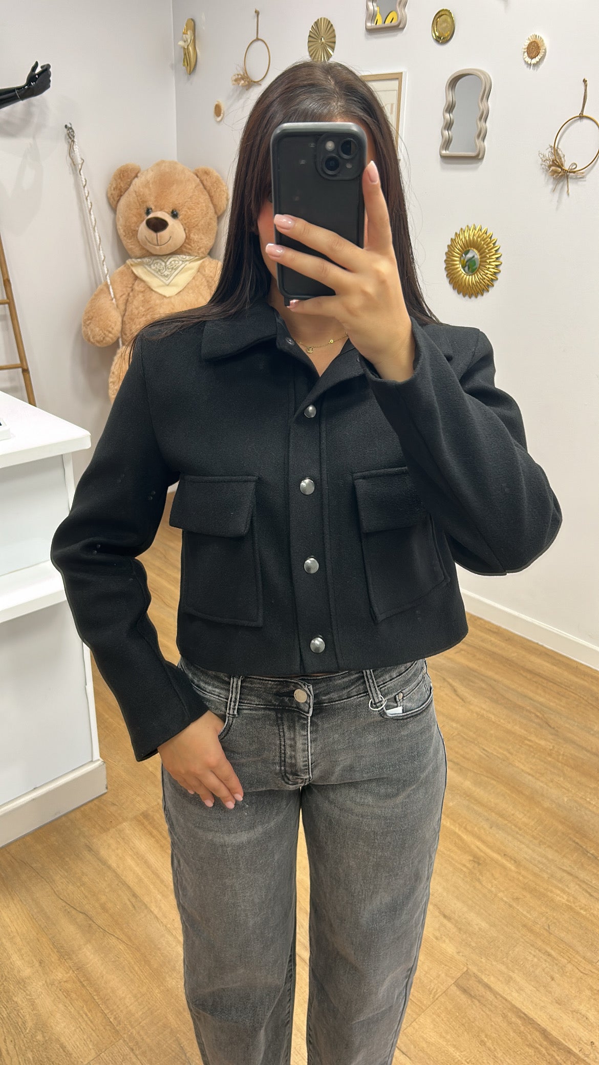 Jean Ballon Chic Gris - L’Incontournable