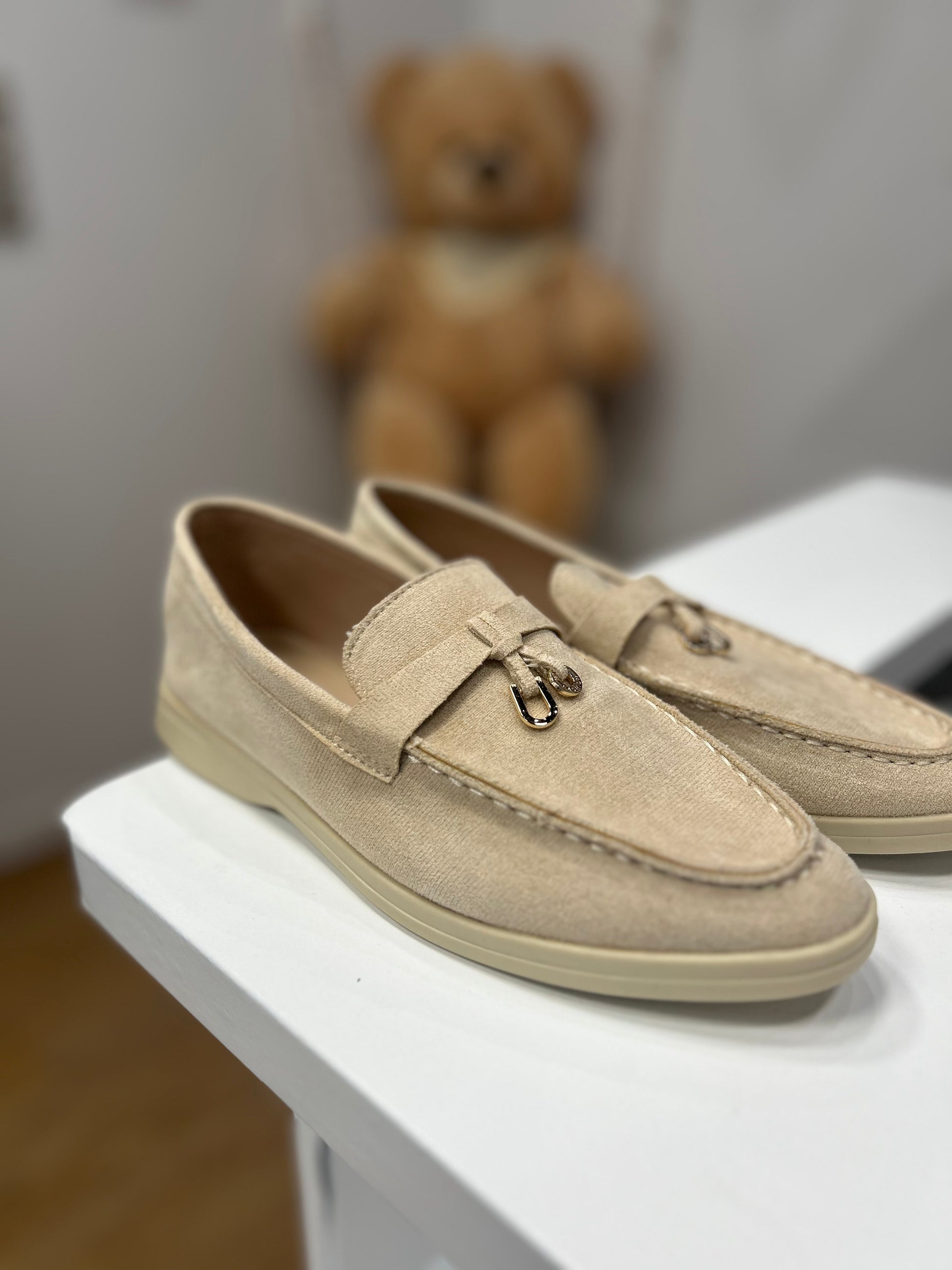 DESTOCKAGE - Mocassins - Beige