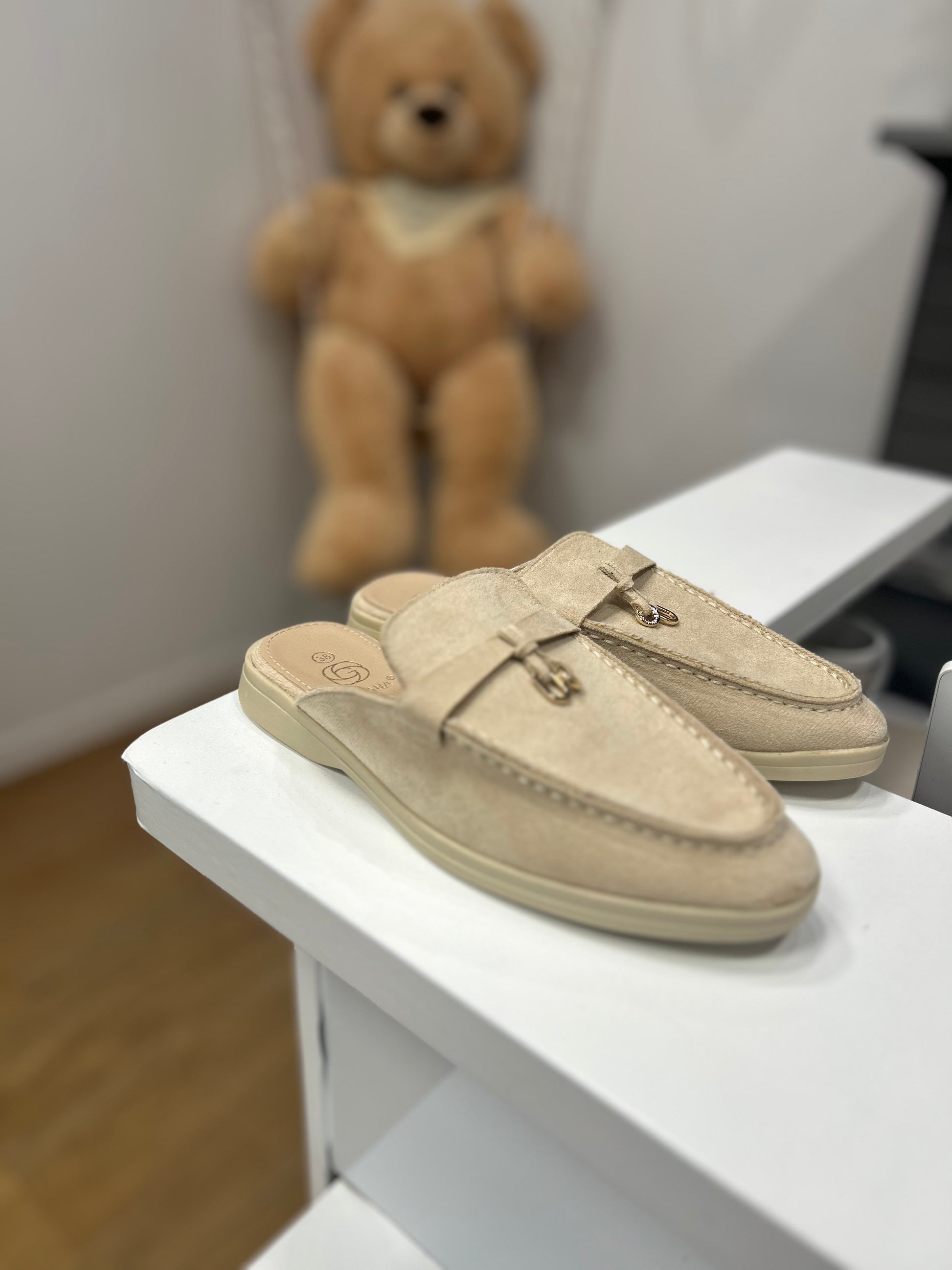 DESTOCKAGE - Mules - Beige
