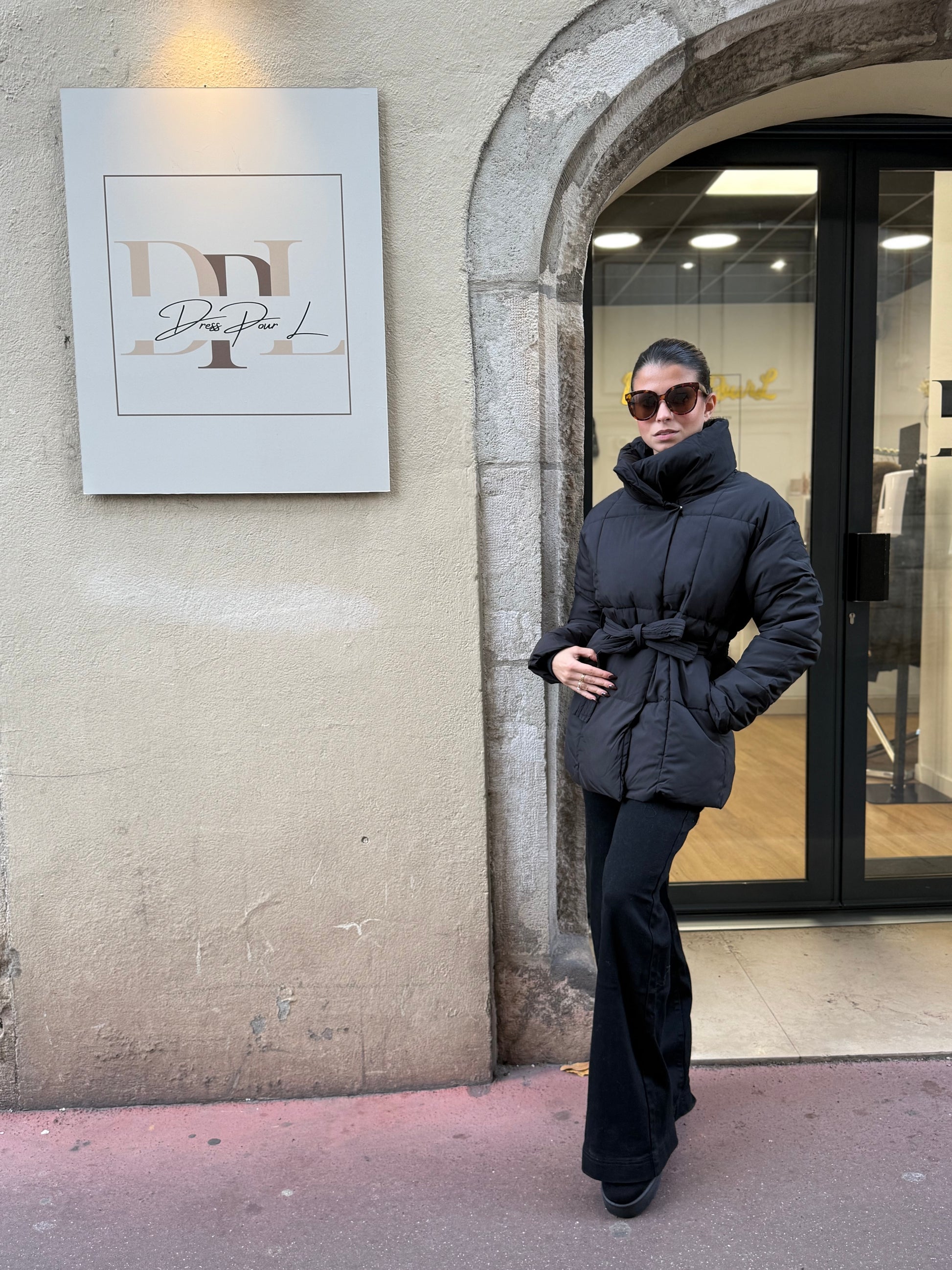 Doudoune courte cintrée femme – Style urbain & ajusté