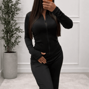 Ensemble Pilate Noir – Sport Chic Sculptant - Prêt-à-porter féminin Bourg-en-Bresse