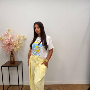 T-shirt Amalfi Citron – Style Estival - Prêt-à-porter féminin Bourg-en-Bresse